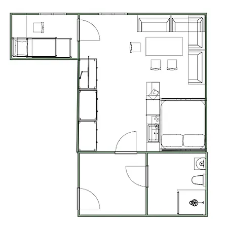 Ferienwohnung Jasminovy Raj Vítkovice Zimmer foto